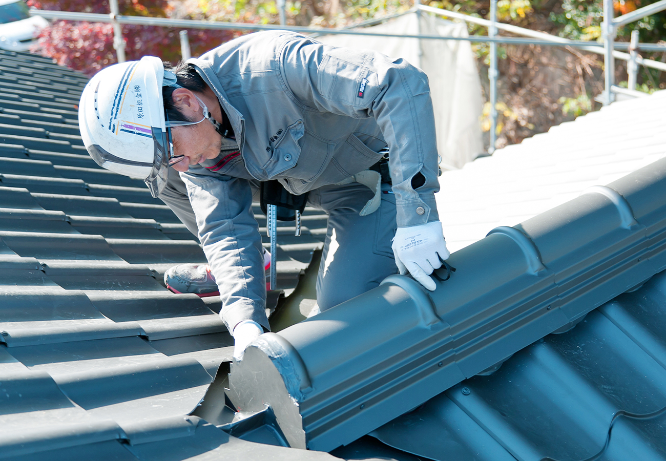 屋根の葺き替え