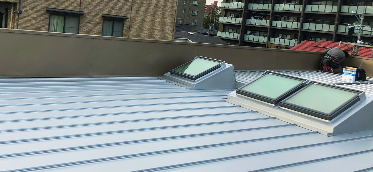 天窓（トップライト）の交換