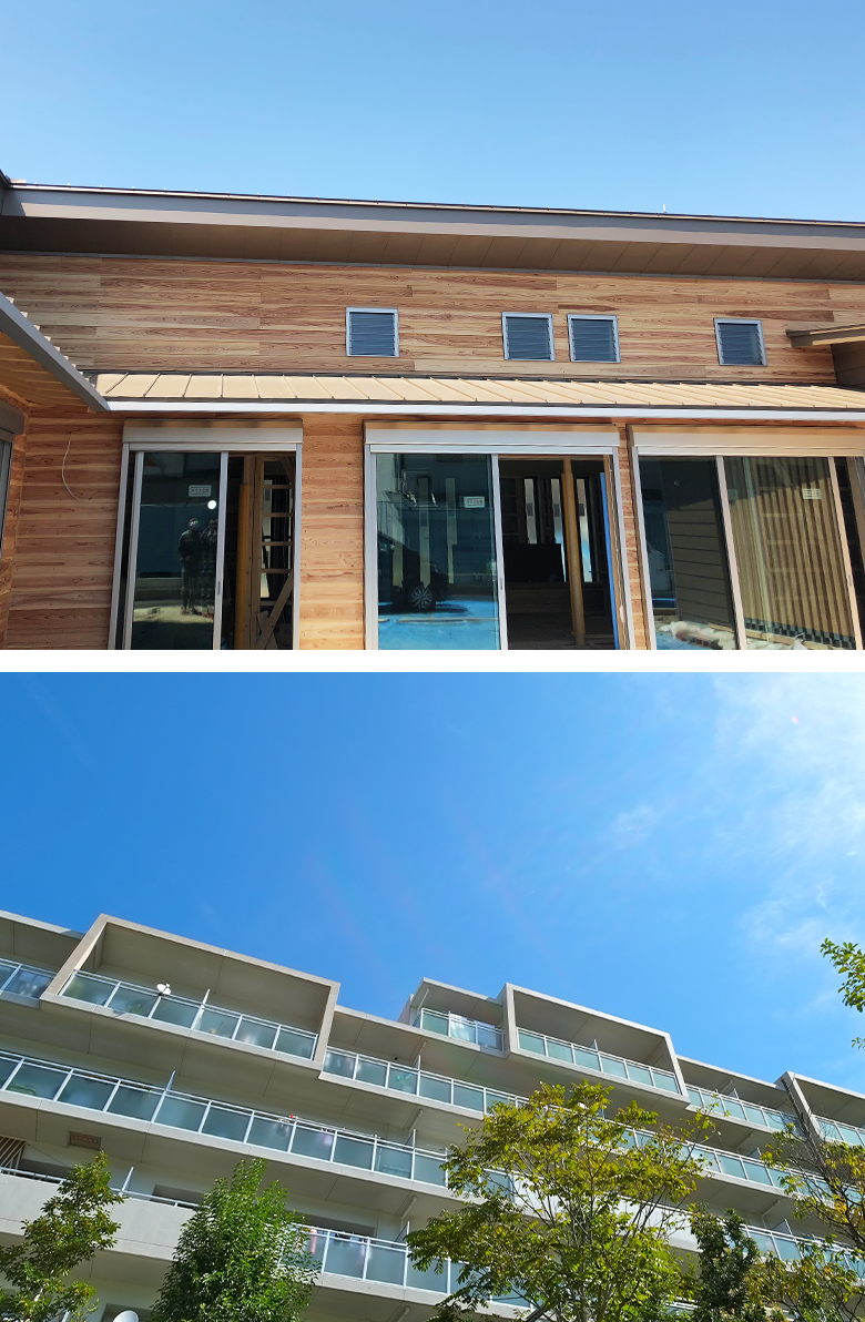 一般住宅から大型商業施設まで柔軟に対応